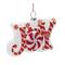 Peppermint Joy & Noel Glass Ornament Set